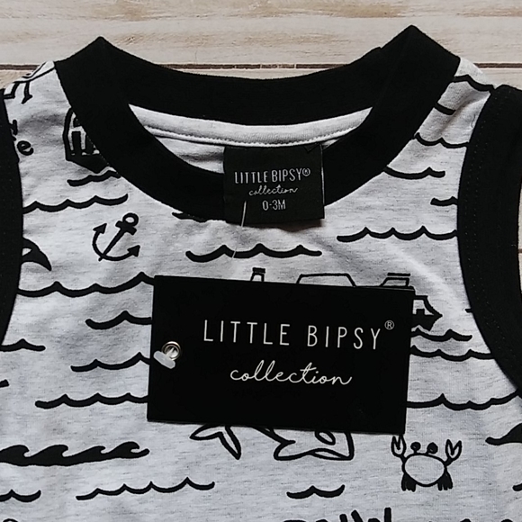 0-3month Little Bipsy tank top - Picture 3 of 3